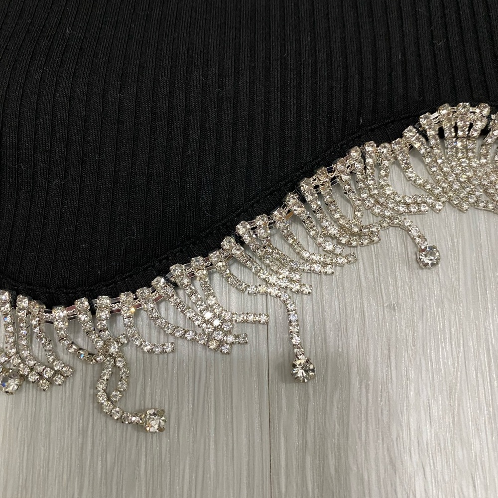 Nwt Rhinestone Top - image 3